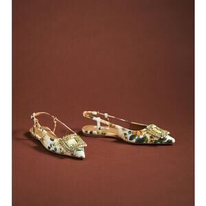 Bibi Lou Embellished Flats -New 5.5 US